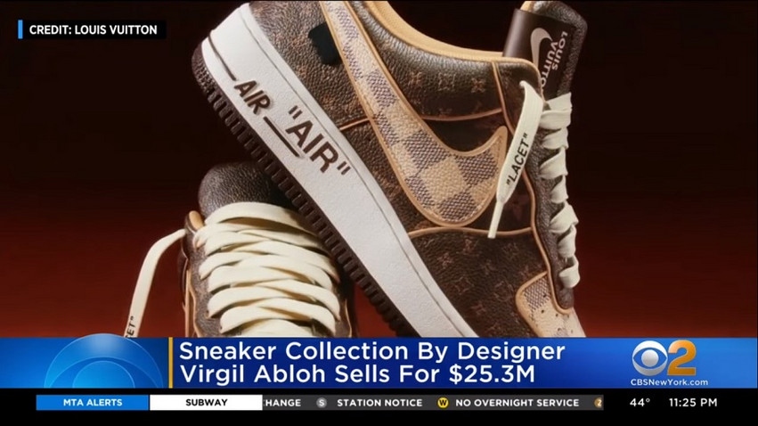 Η εντυπωσιακή συλλογή παπουτσιών του Virgil Abloh πωλήθηκε για 25 εκατομμύρια δολάρια