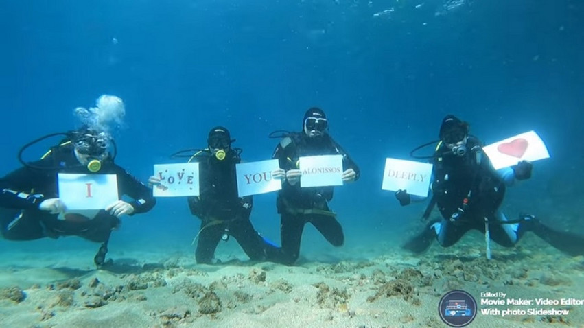Αλόννησος: Ξεκίνησε τη διοργάνωση υποβρύχιων γάμων