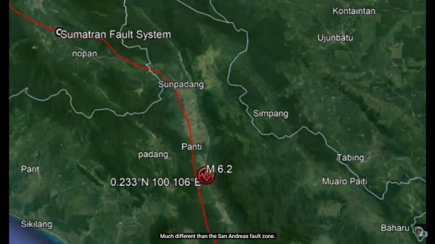 Ισχυρός σεισμός 6,2 Ρίχτερ στη Σουμάτρα