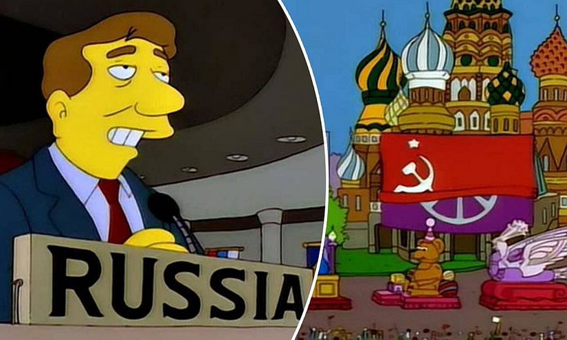 Πόλεμος στην Ουκρανία: Οι Simpsons είχαν προβλέψει την εισβολή των Ρώσων από το 1998