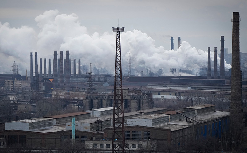 Πόλεμος στην Ουκρανία: Πέντε πύραυλοι έπληξαν εργοστάσιο της μεγαλύτερης εταιρείας χάλυβα της χώρας