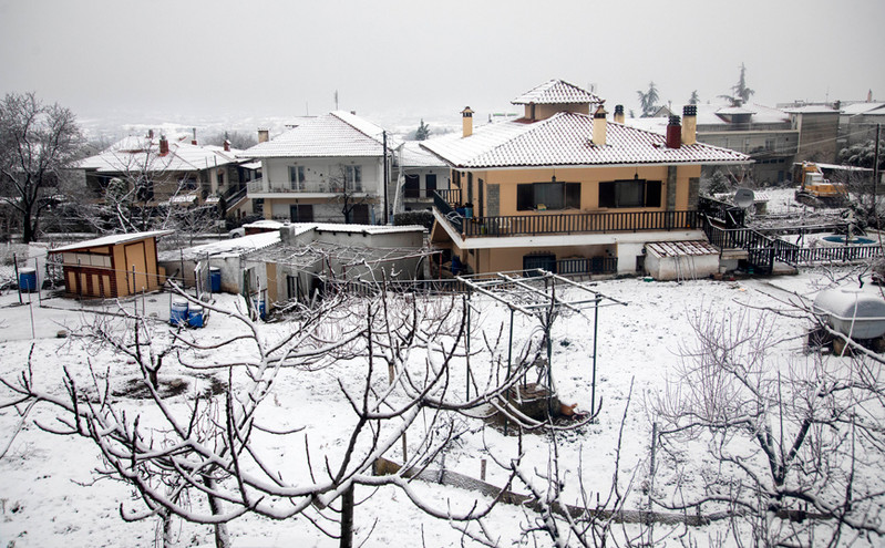Έντονες χιονοπτώσεις στη Δυτική Μακεδονίας &#8211; Κλειστά σχολεία