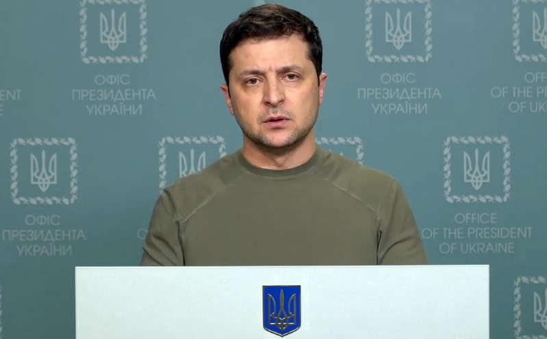 Πόλεμος στην Ουκρανία: «Όπλα και εξοπλισμοί από τους εταίρους μας είναι καθ΄οδόν» λέει ο Ζελένσκι