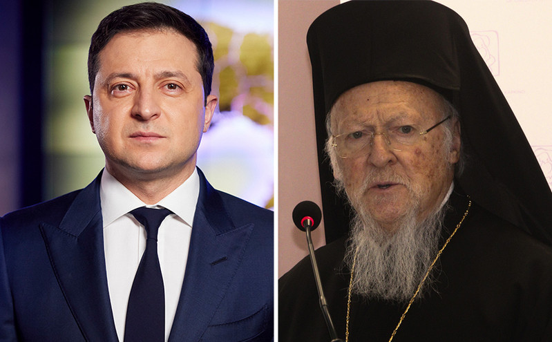 Πόλεμος στην Ουκρανία &#8211; Επικοινωνία Βαρθολομαίου με τον Ζελένσκι: «Προσεύχομαι υπέρ της καταπαύσεως του πυρός»