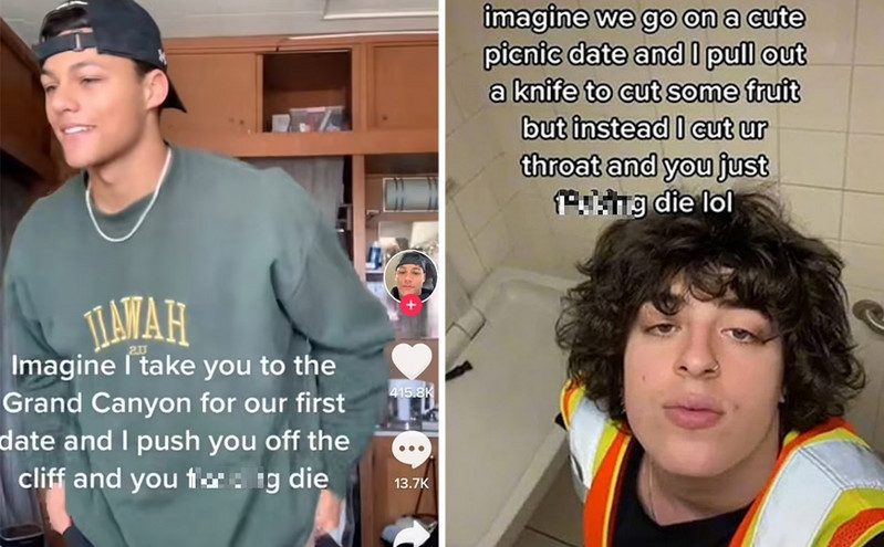 Το νέο μισογύνικο trend που σοκάρει το TikTok &#8211; Άντρες μοιράζονται το πώς θα σκότωναν γυναίκες σε ραντεβού