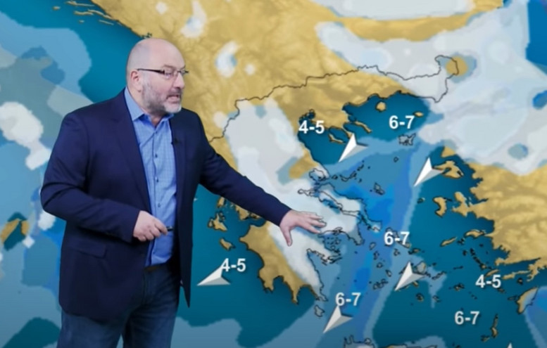 Σάκης Αρναούτογλου: Επιστρέφουν τα χιόνια στην Αττική &#8211; Τα τελευταία στοιχεία για τον καιρό