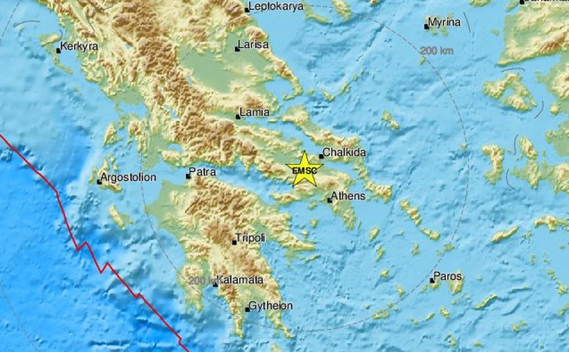 Νέος σεισμός κοντά στη Θήβα &#8211; Έγινε αισθητός και στην Αττική
