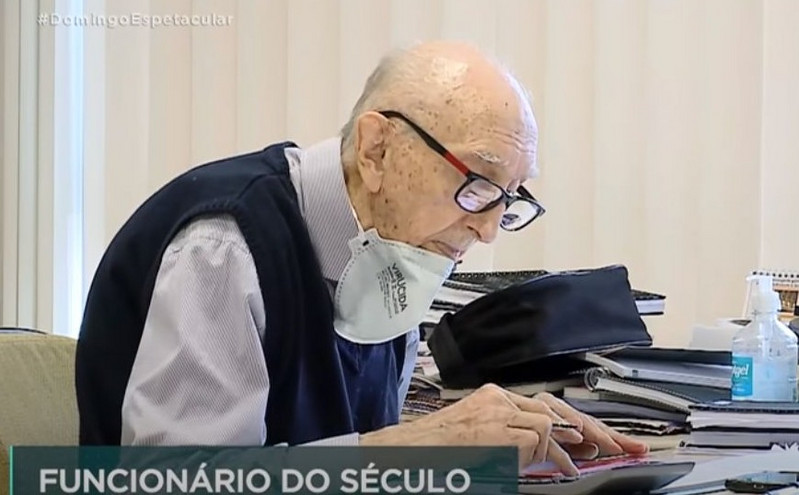 Βραζιλία: Ρεκόρ Γκίνες για αιωνόβιο που εργάζεται στην ίδια εταιρεία επί 84 χρόνια&nbsp;