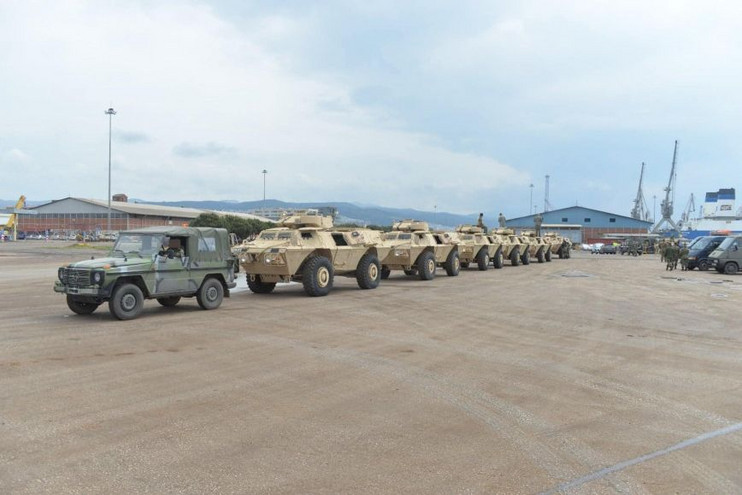 Έφτασαν στη Θεσσαλονίκη 130 Τεθωρακισμένα Τροχοφόρα Οχήματα Αναγνωρίσεως M1117 από τις ΗΠΑ