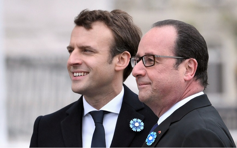 Φρανσουά Ολάντ: Κάλεσε τους Γάλλους να ψηφίσουν Μακρόν στο δεύτερο γύρο των εκλογών