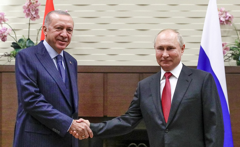 Επικοινωνία Ερντογάν &#8211; Πούτιν για την Ουκρανία: «Έτοιμος να μεσολαβήσει για ειρήνη», λέει ο Τούρκος πρόεδρος