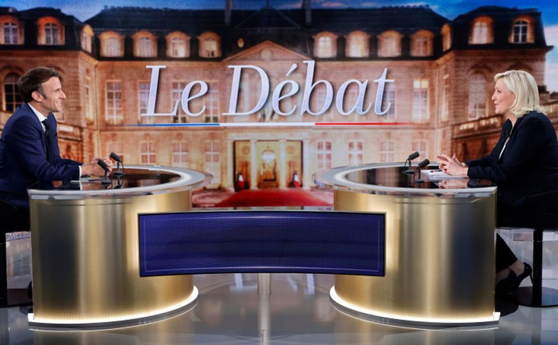 Γαλλικές εκλογές: Κερδίζει έδαφος ο Μακρόν μετά το debate με τη Λεπέν