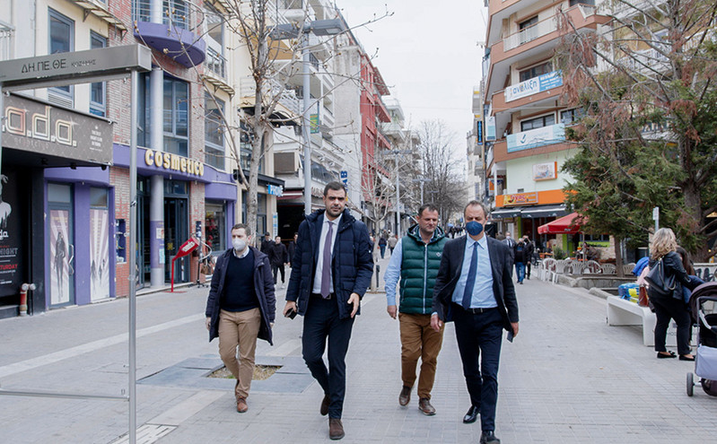 Περιοδεία Μαρινάκη στην Κοζάνη: Θέλουμε η δυτική Μακεδονία να γίνει κόμβος επενδύσεων