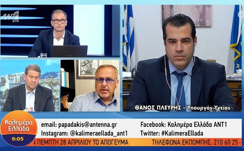 Πλεύρης &#8211; Πρόστιμο 100 ευρώ στους ανεμβολίαστους άνω των 60: Σκέψεις για διαγραφή του για όσους εμβολιάστηκαν