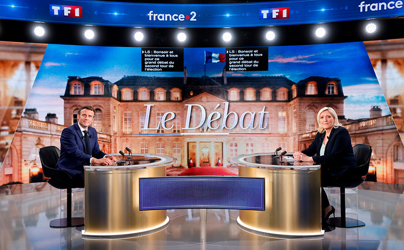 Εκλογές στη Γαλλία: Νίκη Μακρόν δίνει νέα δημοσκόπηση
