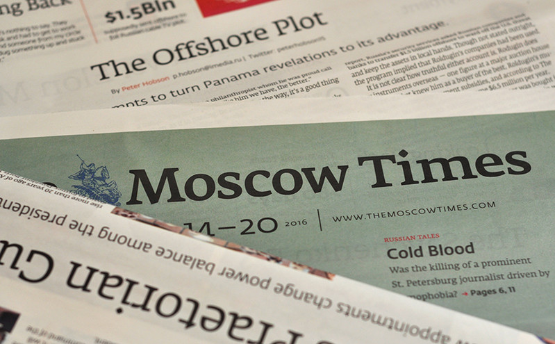 Η Ρωσία μπλόκαρε την ιστοσελίδα της αγγλόφωνης εφημερίδας «The Moscow Times»