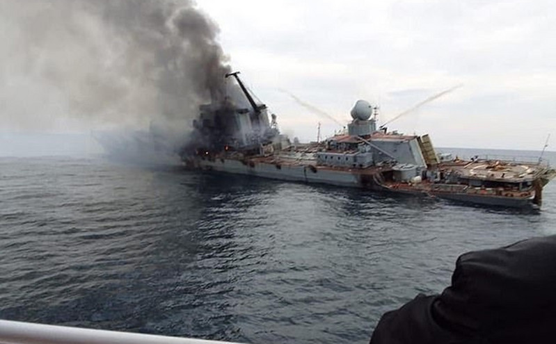 Ρωσία: Ένας ναύτης και 27 αγνοούμενοι μετά τη βύθιση του Moskva, λέει το Κρεμλίνο