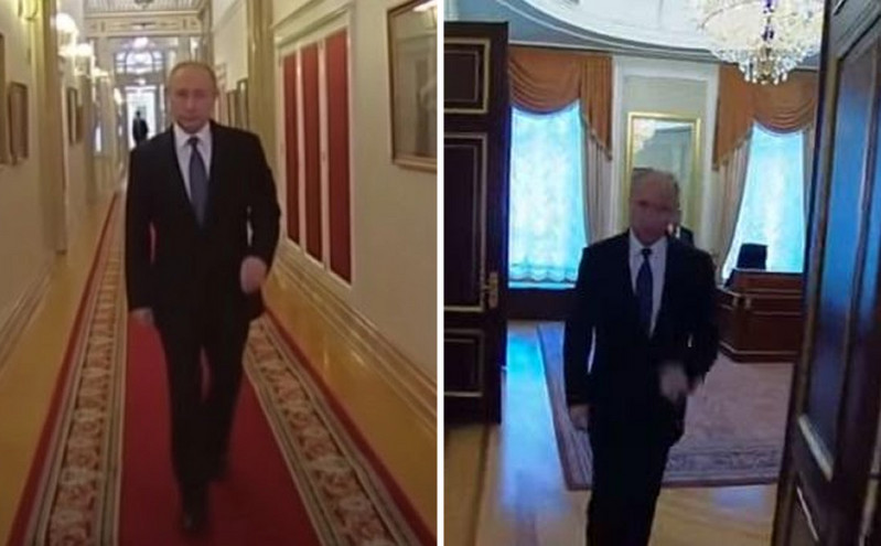 Βλαντιμίρ Πούτιν: «Το βάδισμα του πιστολέρο» &#8211; Γιατί περπατά πάντα με το δεξί χέρι κολλημένο στο σώμα του