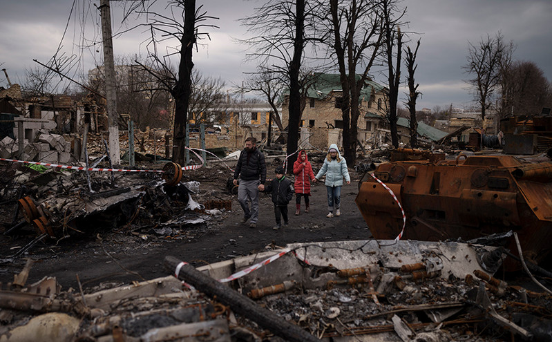 Πόλεμος στην Ουκρανία: Πάνω από 1.400 άμαχοι εγκατέλειψαν τις εμπόλεμες ζώνες το τελευταίο 24ωρο