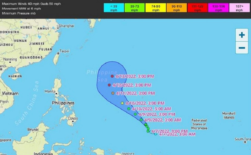 Η καταιγίδα «Malakas» χτυπάει την Ασία &#8211; Τι σημαίνει η λέξη στις Φιλιππίνες
