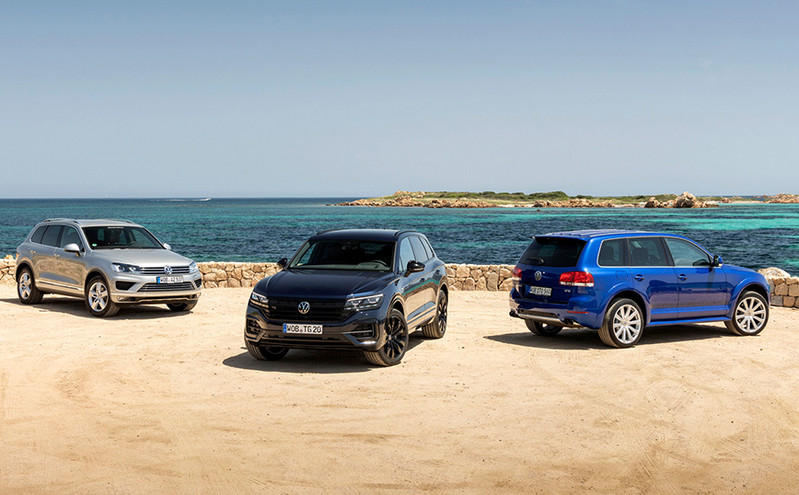 Επετειακό Volkswagen Touareg: Με τέσσερις επιλογές κινητήρων από 231 έως 381 ίππους