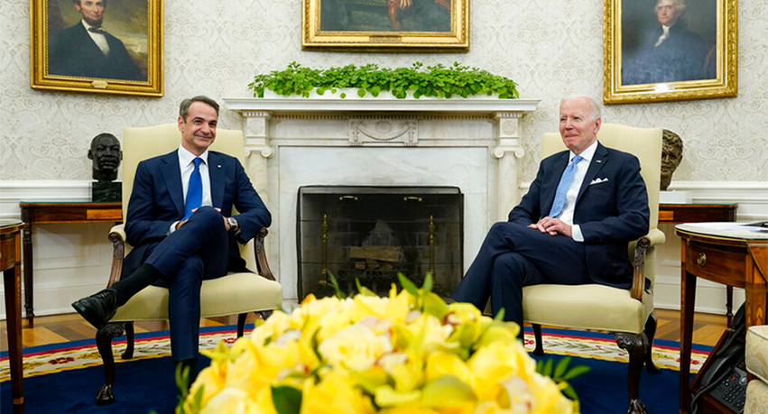 Κυριάκος Μητσοτάκης: Στον Λευκό Οίκο ο πρωθυπουργός – Ολοκληρώθηκε η συνάντηση με τον Τζο Μπάιντεν