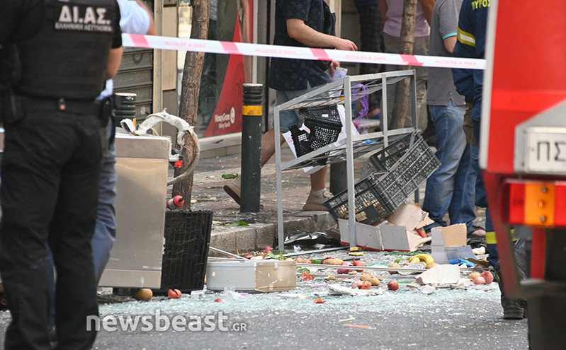 Έκρηξη σε κατάστημα στο κέντρο της Αθήνας – Ένας σοβαρά και δύο ελαφρά τραυματίες