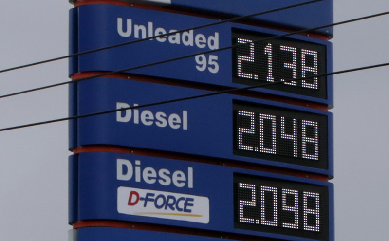 Οι περιοχές με την ακριβότερη βενζίνη &#8211; Στο 1,61 ευρώ πέρσι τον Μάιο η τιμή της