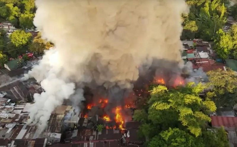 Φιλιππίνες: Οκτώ νεκροί εξαιτίας μεγάλης πυρκαγιάς σε παραγκούπολη