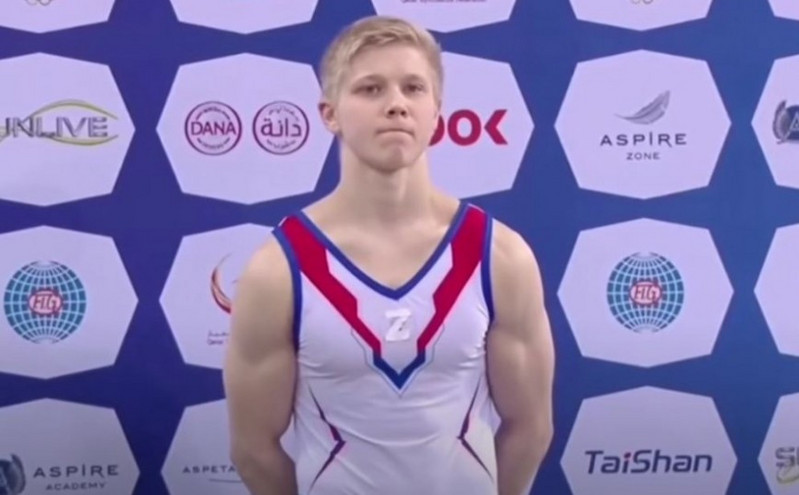 Αποκλεισμός ενός χρόνου στον Ρώσο αθλητή με το γράμμα Ζ στη φόρμα του &#8211; Δείτε το βίντεο