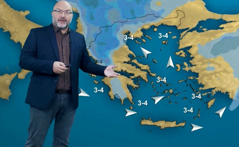 Σάκης Αρναούτογλου: Σε ποιες περιοχές θα βρέξει την Τρίτη &#8211; Τι θα συμβεί στην Αττική