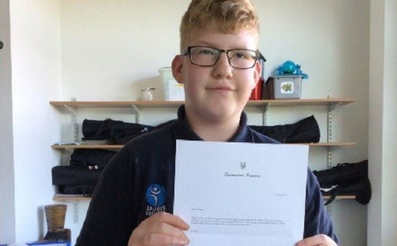 Πόλεμος στην Ουκρανία: 12χρονος Βρετανός μαθητής έστειλε γράμμα στον Ζελένσκι και έλαβε απάντηση