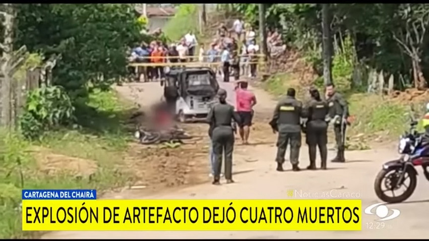 Κολομβία: Τέσσερις νεκροί από έκρηξη βόμβας – Ανάμεσά τους ένα κορίτσι έξι ετών