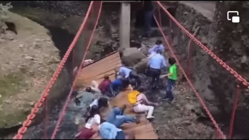 Μεξικό: Πάνω από 20 τραυματίες στα εγκαίνια κρεμαστής γέφυρας