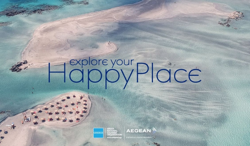 Explore Your Happy Place: Η νέα καμπάνια Aegean και ΕΟΤ δείχνει ότι η Ελλάδα είναι ιδανικός προορισμός για όλο τον χρόνο