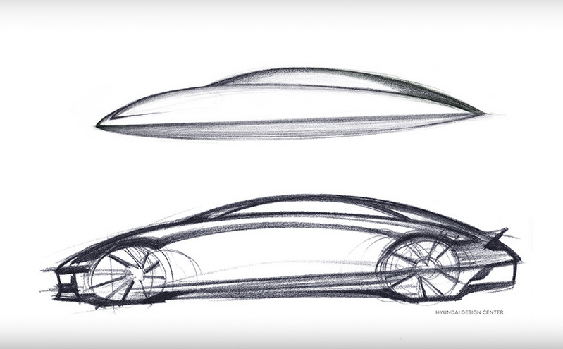 Hyundai: Το νέο Ioniq 6 έχει αεροδυναμική η σιλουέτα