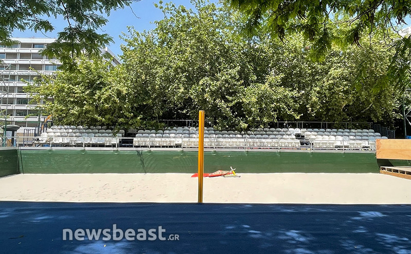 Η πλατεία Συντάγματος μετατράπηκε σε γήπεδο Βeach Volley: Έρχεται το Athens Golden Cup 2022