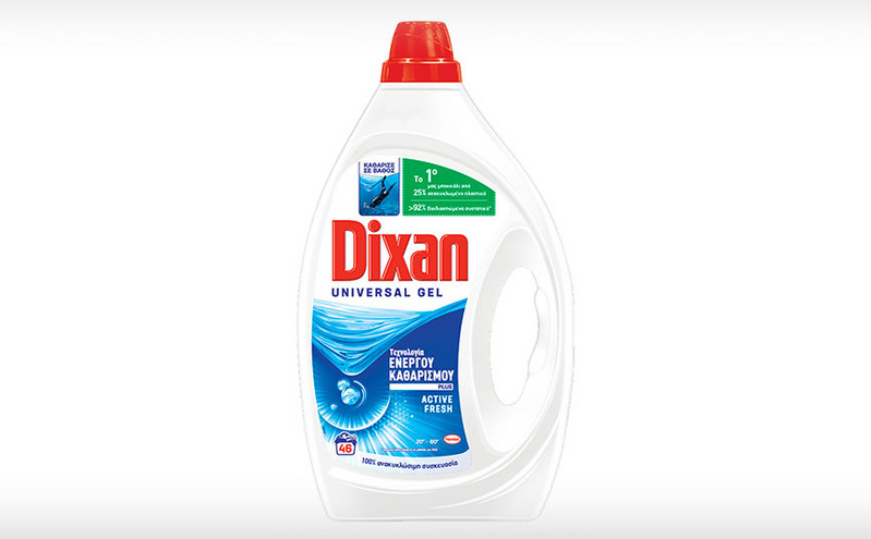 Το Dixan δημιουργεί το 1ο του μπουκάλι  από 25% ανακυκλωμένο πλαστικό!