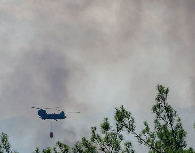Φωτιά στον Έβρο: Προς το χωριό της Δαδιάς κατευθύνεται η πυρκαγιά &#8211; Πέντε πύρινα μέτωπα