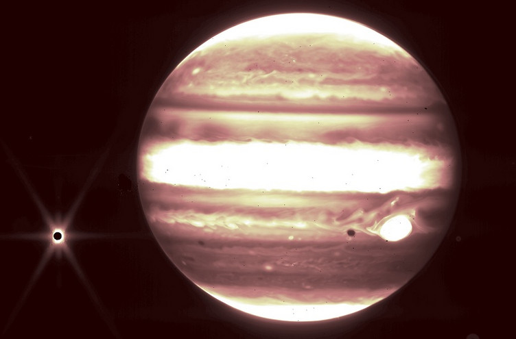 Τηλεσκόπιο James Webb: Συγκλονιστικές οι φωτογραφίες του Δία και των φεγγαριών του