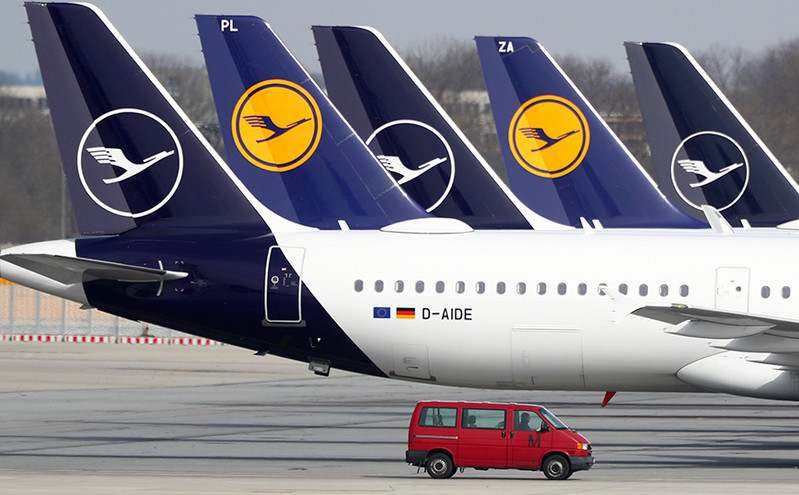 Ταλαιπωρία αύριο στη Γερμανία: Απεργία στη Lufthansa, ακυρώνονται όλες οι πτήσεις