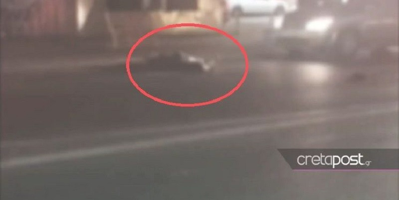 Κρήτη: Πανικός στο κέντρο του Ηρακλείου &#8211; Μεθυσμένος νεαρός ξάπλωσε μπροστά από αμάξι