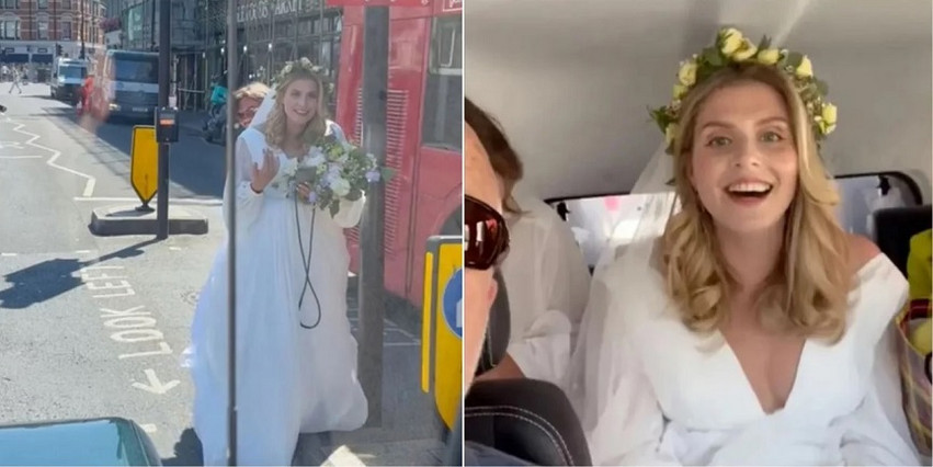 Αγγλία: Νύφη έκανε οτοστόπ για να πάει στον γάμο της – Δεν έβρισκε ταξί