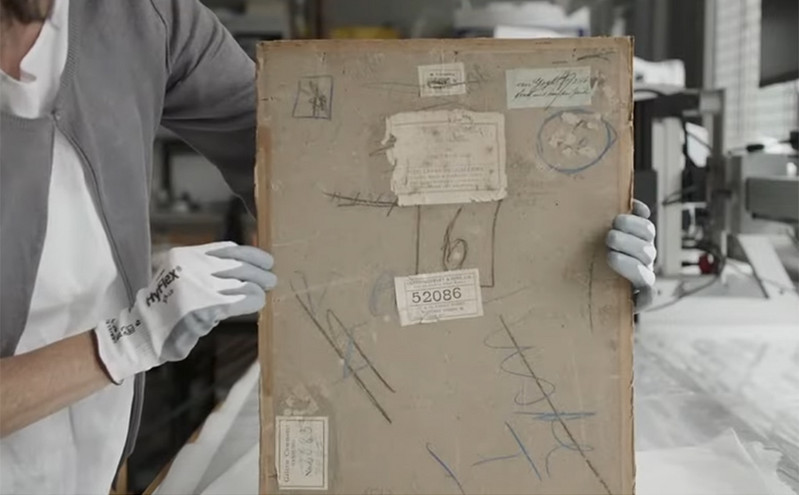 Σπάνια ανακάλυψη: Αυτοπροσωπογραφία του Βαν Γκογκ στην πίσω πλευρά πίνακα