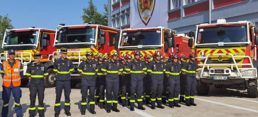 Στην Ελλάδα η αποστολή των Γάλλων πυροσβεστών