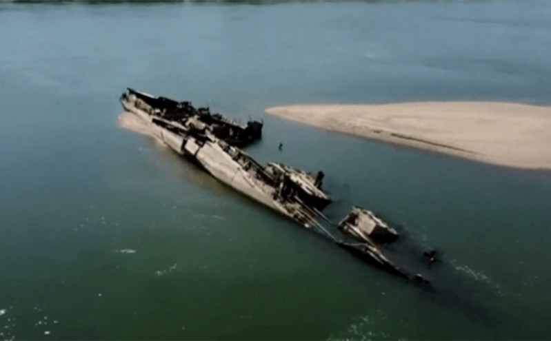 Η στάθμη του Δούναβη έπεσε δραματικά και εμφανίστηκαν γερμανικά πολεμικά πλοία που είχαν βυθιστεί στον Β΄ Παγκόσμιο Πόλεμο