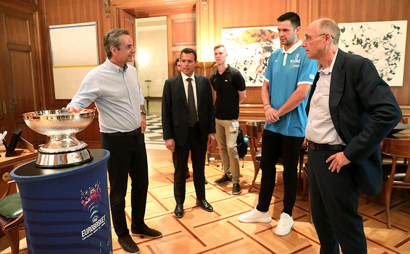 Μητσοτάκης για Eurobasket: Είχαμε εμπνευστεί από τον Γκάλη και τον Γιαννάκη, τώρα έχουμε τον Γιάννη
