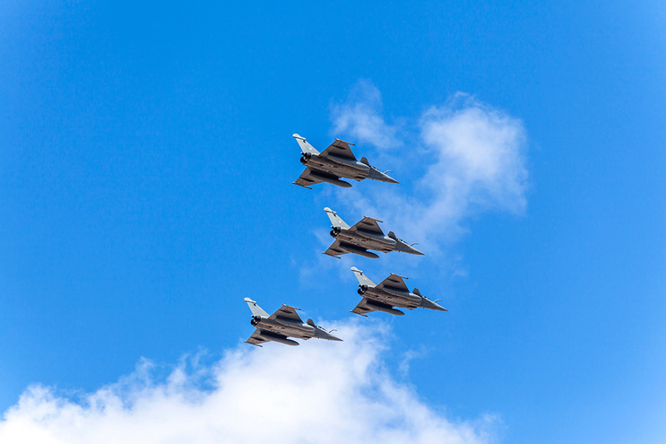 Υπερπτήση τουρκικών μαχητικών αεροσκαφών F-16 πάνω από τις Οινούσσες