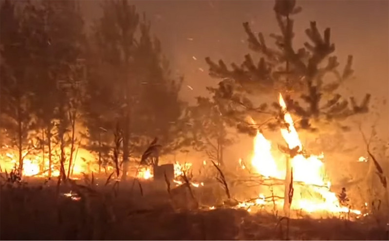 Φλέγεται η Ρωσία: Κάηκαν 117.000 στρέμματα
