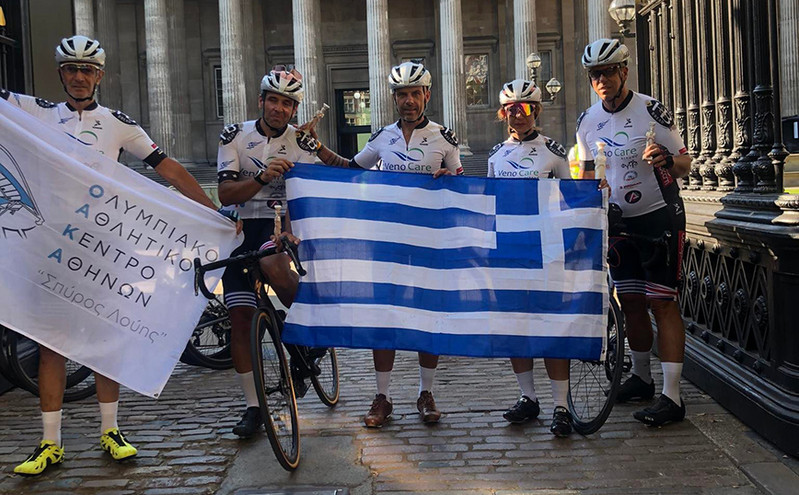 Λονδίνο &#8211; Αθήνα με ποδήλατα: 3.000 χιλιόμετρα σε δύο ρόδες για την επιστροφή των Γλυπτών του Παρθενώνα